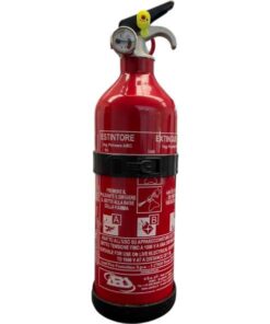 Estintore a polvere 1 Kg. Manometro Auto