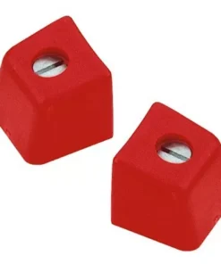 Terminale Rotaia 22 mm - Rotaia Basso Profilo, Coppia