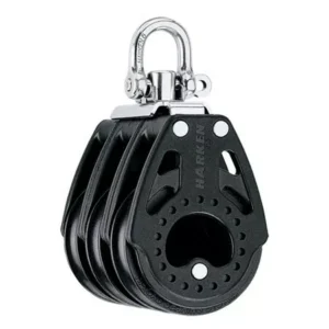 Bozzello Carbo Air 57 mm Triplo - Girevole