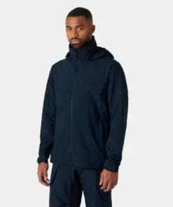 HP RACING HOODED JACKET 2.0 - Navy