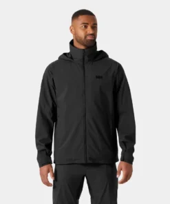 HP RACING HOODED JACKET 2.0 - EBONY