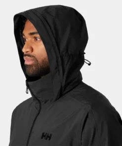 Alternative view of HP RACING HOODED JACKET 2.0 - EBONY