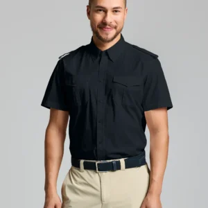 DECK YACHT SHIRT - Black Ink