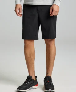 TECH CHINO SHORT - Dark Titanium