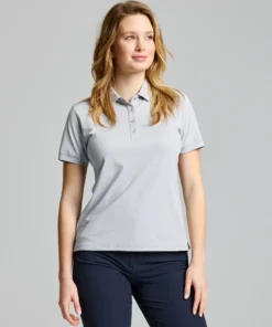 WS TECH PIQUE POLO SS - Glacier Grey
