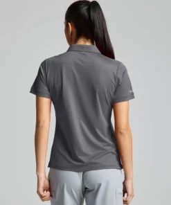 Alternative view of WS TECH PIQUE POLO SS - Titanium