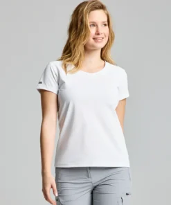 WS TECH PIQUE T-SHIRT - Bright White