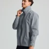 CREW HOODED JACKET 2.0 grey2