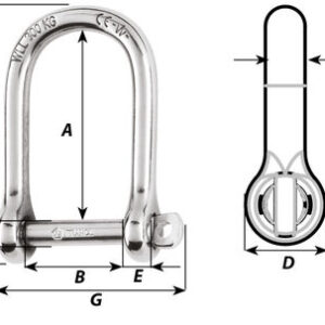 Alternative view of Grillo autobloccante grande - Diametro 6 mm