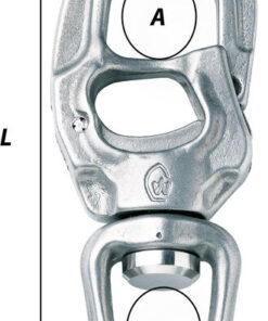 Alternative view of Moschettone a grilletto Speedlink HR occhiello universale - Lunghezza: 74 mm