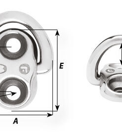 Alternative view of Golfare abbattibile - Dia 6 mm
